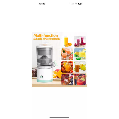 Electric Citrus Juicer Orange Juice Squeezer Press Machine Fruit Lemon Extractor