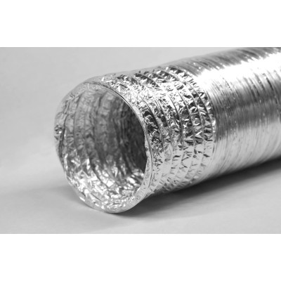 Aluminium Foil Ventilation Duct 10m | Flexible Air Ducting 100–300mm