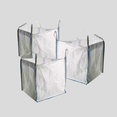 FIBC 85x85x85cm Bulk Bag 1 Tonne Builders Dumpy Bags | Heavy Duty Garden Waste Sacks | Jumbo Woven Polypropylene Storage Bags