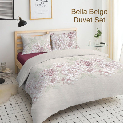 Luxury Duvet - Quilt Cover sets with Pillow Case Super Soft - Polycotton - Printed Design