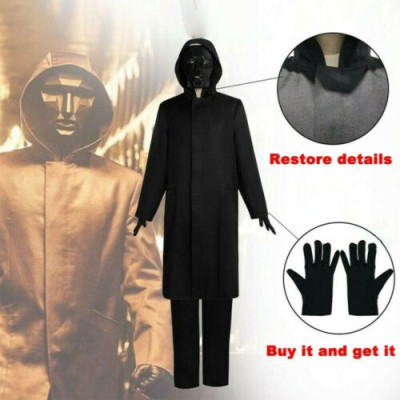 Squid Game Front Man Costumes Cosplay Unisex for Halloween Carnival