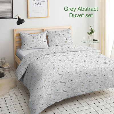 Luxury Duvet - Quilt Cover sets with Pillow Case Super Soft - Polycotton - Printed Design