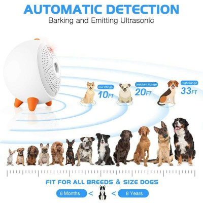 Ultrasonic Bark Control Device | Automatic Dog Bark Stopper